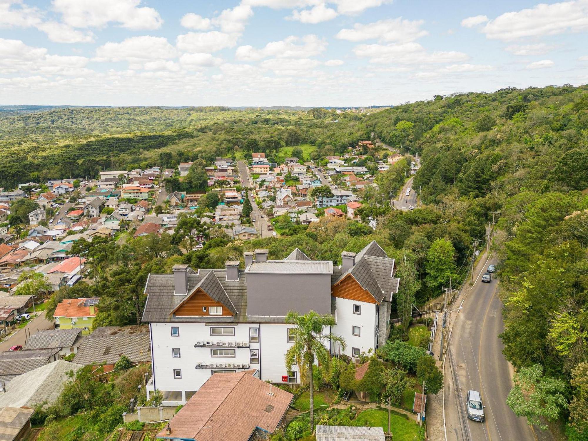 Vista 161 Apto Em Gramado Com Vista Espetacular Exterior photo